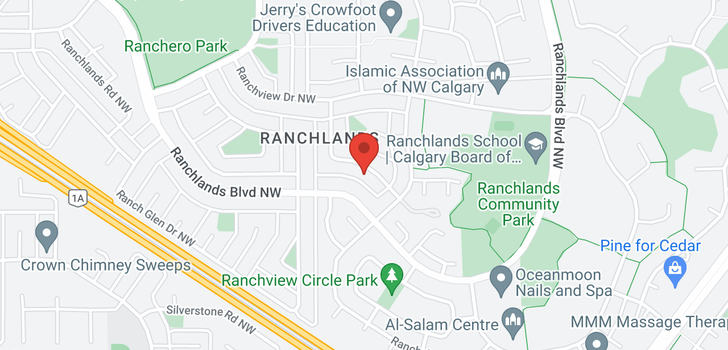map of 31 Ranchridge Way NW